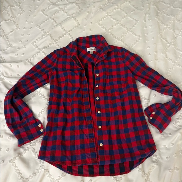 J. Crew Women’s Plaid Checkered - Picture 1 of 3